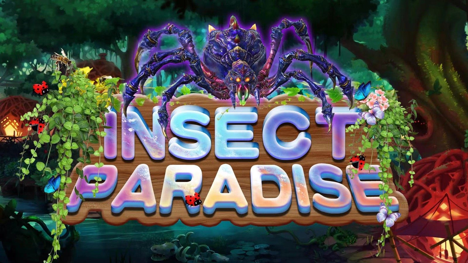 INSECT PARADISE skill fishin game board